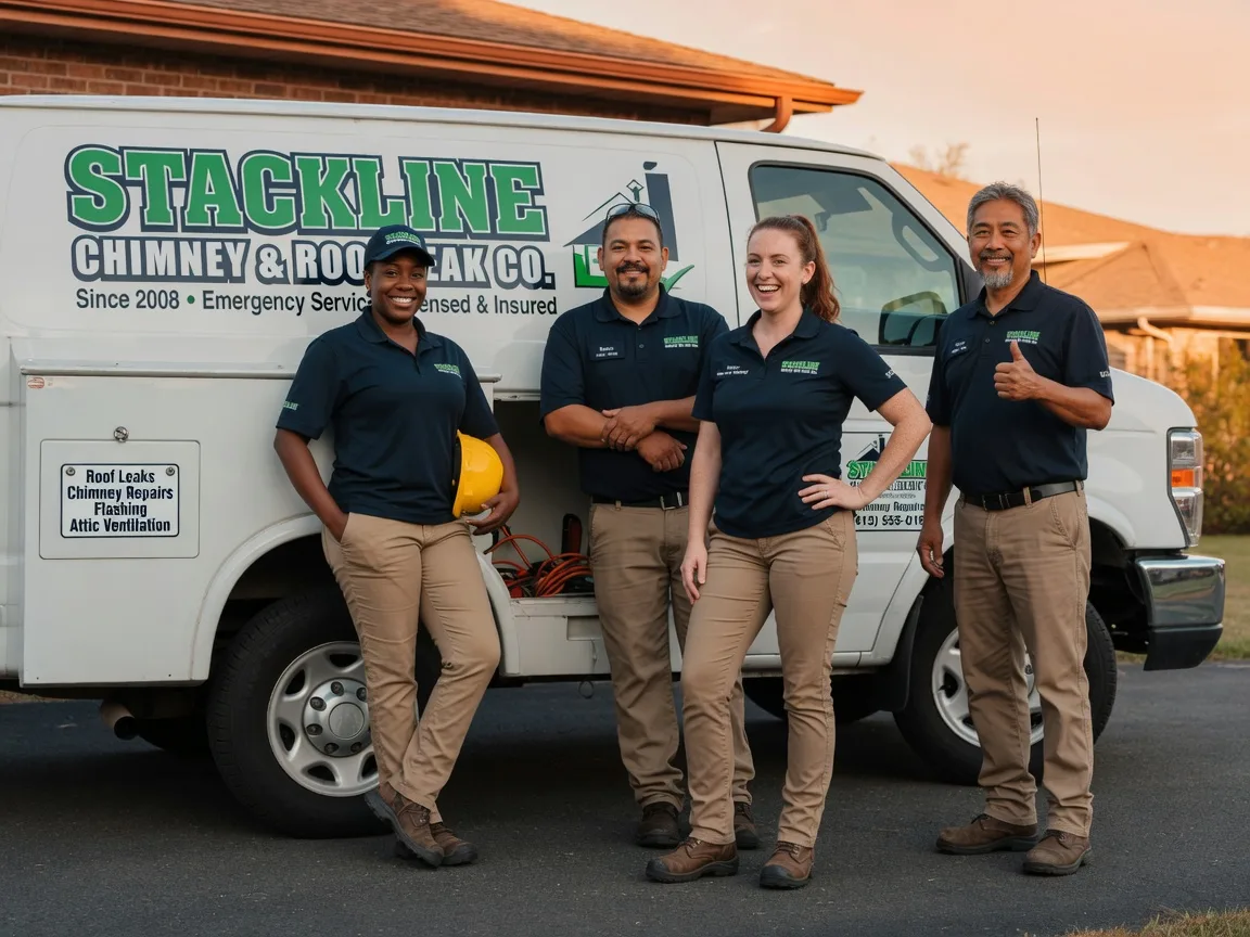 Chimney flashing repair company in Payson, UT